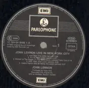 LP - John Lennon - Live In New York City - + OIS