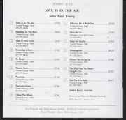 CD - John Paul Young - Love Is In The Air