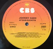 LP - Johnny Cash - Johnny Cash At San Quentin