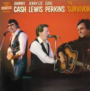 LP - Johnny Cash, Jerry Lee Lewis, Carl Perkins - The Survivors
