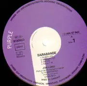 LP - Jon Lord - Sarabande - DIE CUT SLEEVE