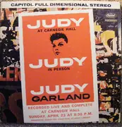 Double LP - Judy Garland - Judy At Carnegie Hall - Judy In Person