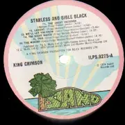 LP - King Crimson - Starless And Bible Black - PINK RIM UK