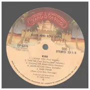 LP - Kiss - Rock And Roll Over - Camel Desert Label / OBI + insert