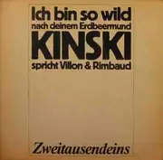 LP - Klaus Kinski - Kinski Spricht Villon Und Rimbaud 1