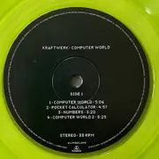 LP - Kraftwerk - Computer World - 180GR. TRANSLUCENT NEON YELLOW VINYL