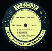 LP - Lee Konitz With Lennie Tristano , Warne Marsh & Billy Bauer - Subconscious-Lee