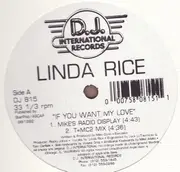 12'' - Linda Rice - If You Want My Love