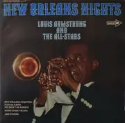 LP - Louis Armstrong And The All-Stars - New Orleans Nights