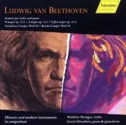 Double CD - Ludwig Van Beethoven - Sonaten für Violine und Klavier/Fortepiano