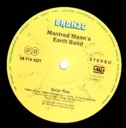 LP - Manfred Mann's Earth Band - Solar Fire - Gatefold