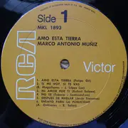 LP - Marco Antonio Muñiz - Amo Esta Tierra
