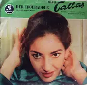 LP - Maria Callas, Barbieri. Karajan, a.o. - Der Troubadour (Großer Querschnitt)