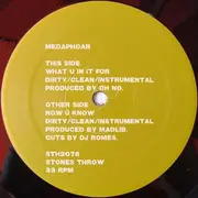 12inch Vinyl Single - Medaphoar - What U In It For?