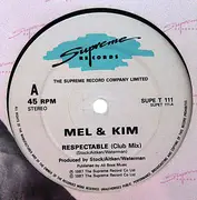 12inch Vinyl Single - Mel & Kim - Respectable - Die Cut Sleeve