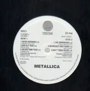 Double LP - Metallica - Metallica - Vertigo swirl