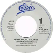 7inch Vinyl Single - Miami Sound Machine - Conga (European Remix)