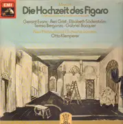 LP - Mozart - Die Hochzeit des Figaro (Großer Querschnitt auf Italienisch)
