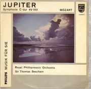 10'' - Mozart - Jupiter-Symphonie C-dur KV 551,, Royal Philh Orch, Sir Th Beecham