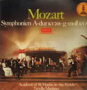 LP - Mozart - Symphonien A-dur KV 201, g-moll KV 183,, Academy of St. Martin-in-the-Fields, N. Marriner
