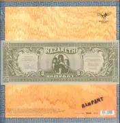 LP - Nazareth - Rampant - Embossed Cover, Blue Coloured Vinyl