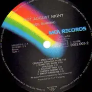Double LP - Neil Diamond - Hot August Night