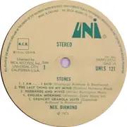 LP - Neil Diamond - Stones