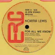 12'' - Norma Lewis - For All We Know