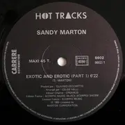 12inch Vinyl Single - Sandy Marton - Exotic And Erotic (New Hot Version '86)