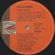 LP - Shirley Bassey - This Is My Life