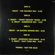 2 x 12inch Vinyl Single - Slam - Crazy - gatefold cover