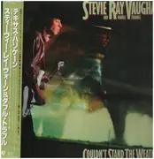 LP - Stevie Ray Vaughan & Double Trouble - Couldn't Stand The Weather - Promo stamp + obi & insert