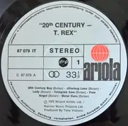 LP - T. Rex - 20th Century - Gatefold