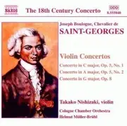 CD - Saint-Georges - Violinkonzerte (Takako Nishizaki)