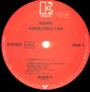 Double LP - The Doors - Absolutely Live - RED LABELS