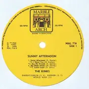 LP - The Kinks - Sunny Afternoon - UK MONO