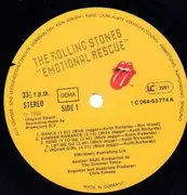 LP - The Rolling Stones - Emotional Rescue - +Poster