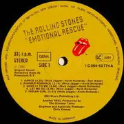 LP - The Rolling Stones - Emotional Rescue