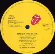 LP - The Rolling Stones - Made In The Shade