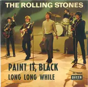 7inch Vinyl Single - The Rolling Stones - Paint It, Black / Long Long While
