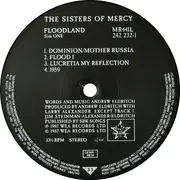 LP - The Sisters Of Mercy - Floodland - Booklet
