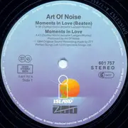 12'' - Art Of Noise - Moments In Love - indigo picture sleeve