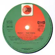 LP - The Kinks - Percy - green/red labels