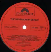 LP - The Spotnicks - The Spotnicks In Berlin