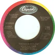 7inch Vinyl Single - Thomas Dolby / Dolby's Cube - Hyperactive! / Get Out Of My Mix (Special Dance Version)