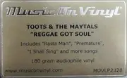 LP - Toots & The Maytals - Reggae Got Soul - 180g