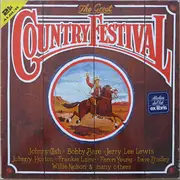 Double LP - Johnny Cash, Faron Young a.o. - The Great Country Festival