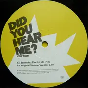 12'' - Vicky Dodd - Did You Hear Me ?
