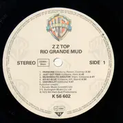 LP - ZZ Top - Rio Grande Mud