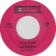 Dinah Washington - I Wouldn't Know / For All We Know